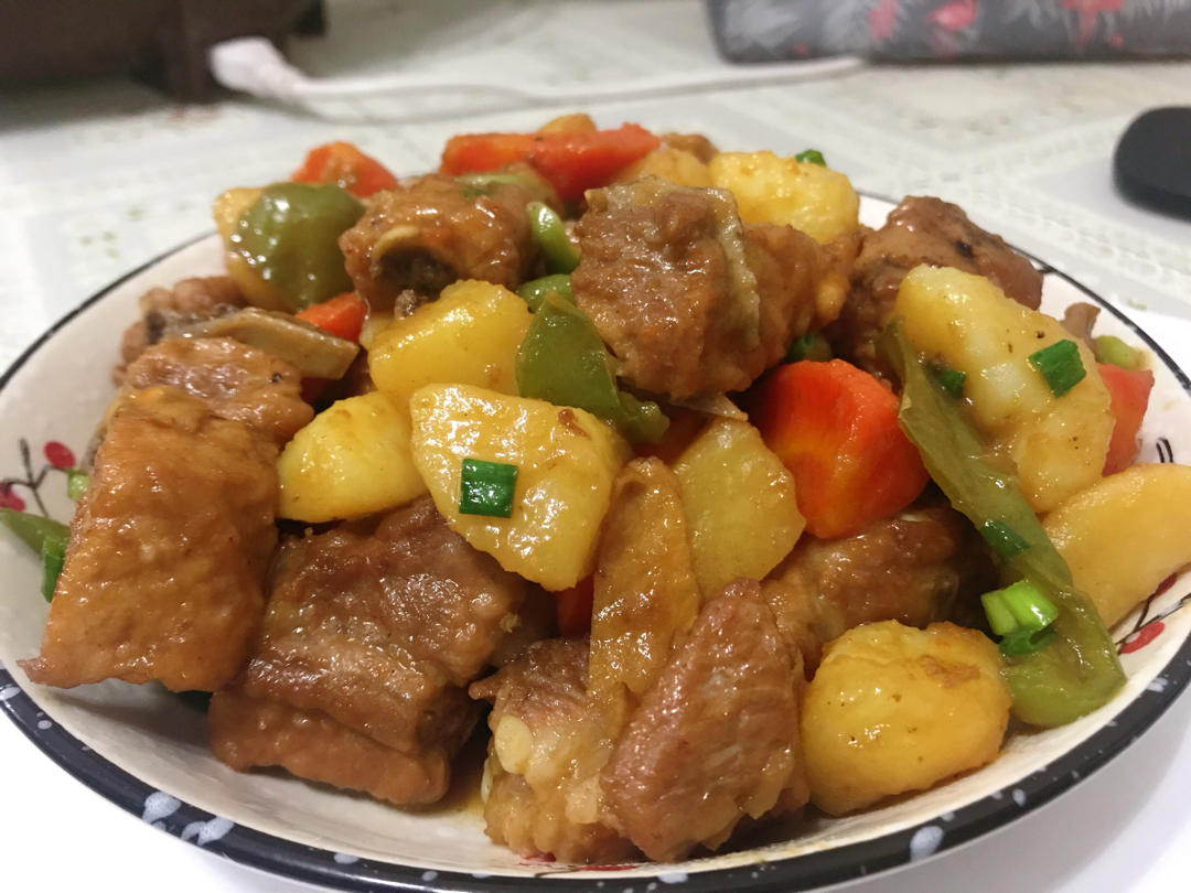 🔥巨好吃的红烧排骨炖土豆❗️懒人版轻松做拿手菜