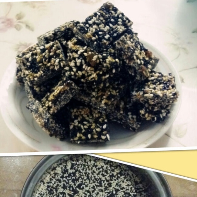 黑芝麻糖