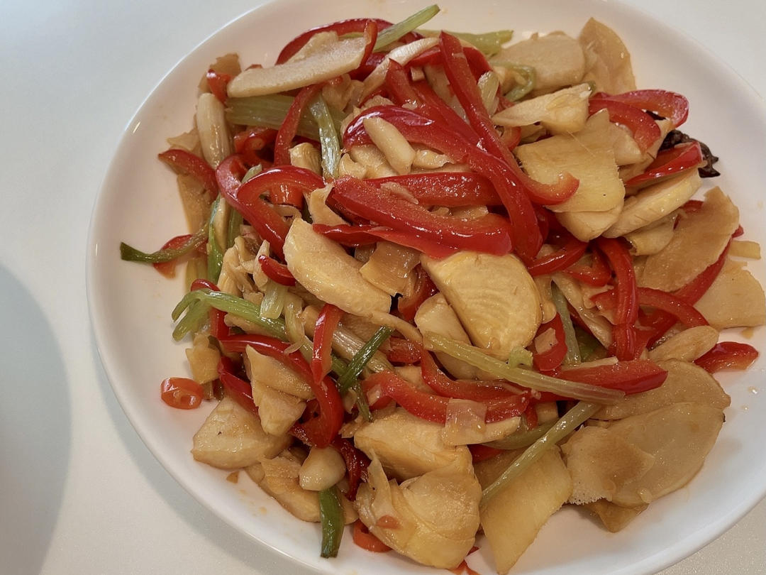 【好吃下饭的】冬笋炒三丝