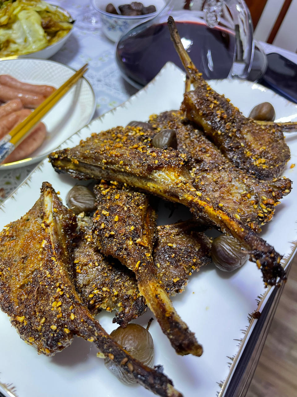 最简单的家庭版烤羊排