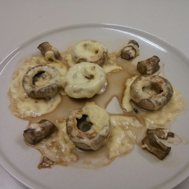 烤蘑菇
