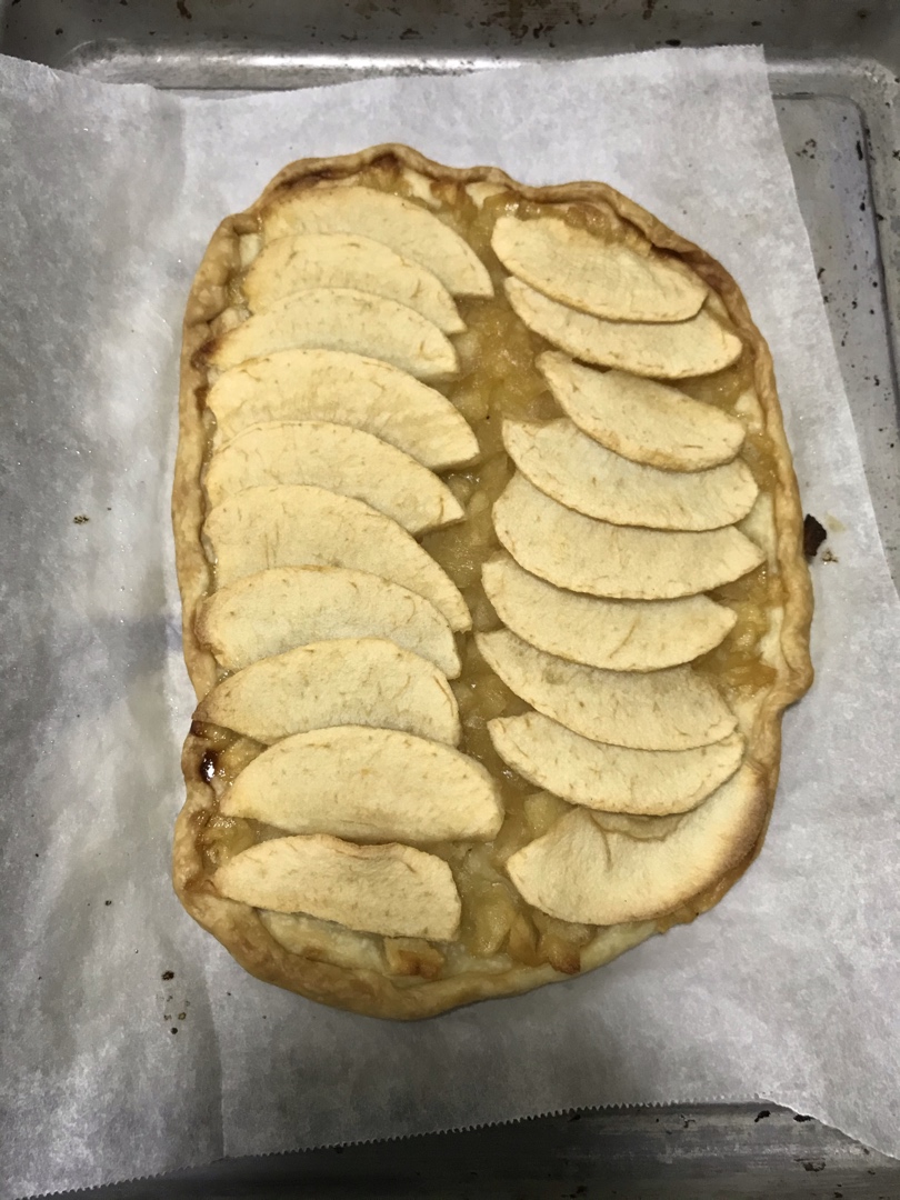 法式苹果挞tarte aux pommes