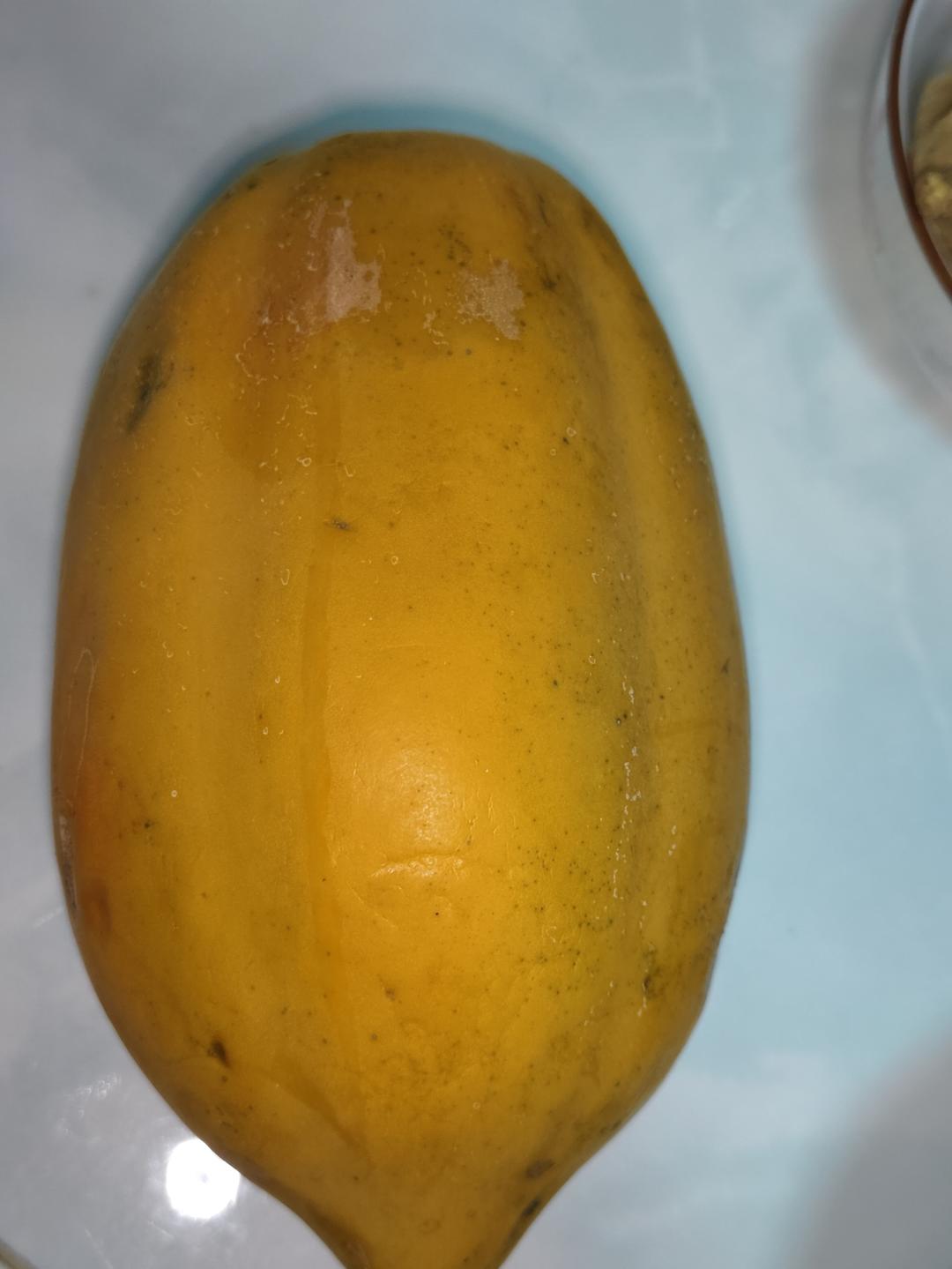 自制木瓜炖牛奶| 滋补养颜能喝出来牛奶肌哦