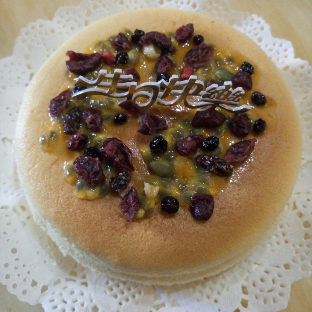 6寸轻芝士蛋糕(乳酪戚风蛋糕)