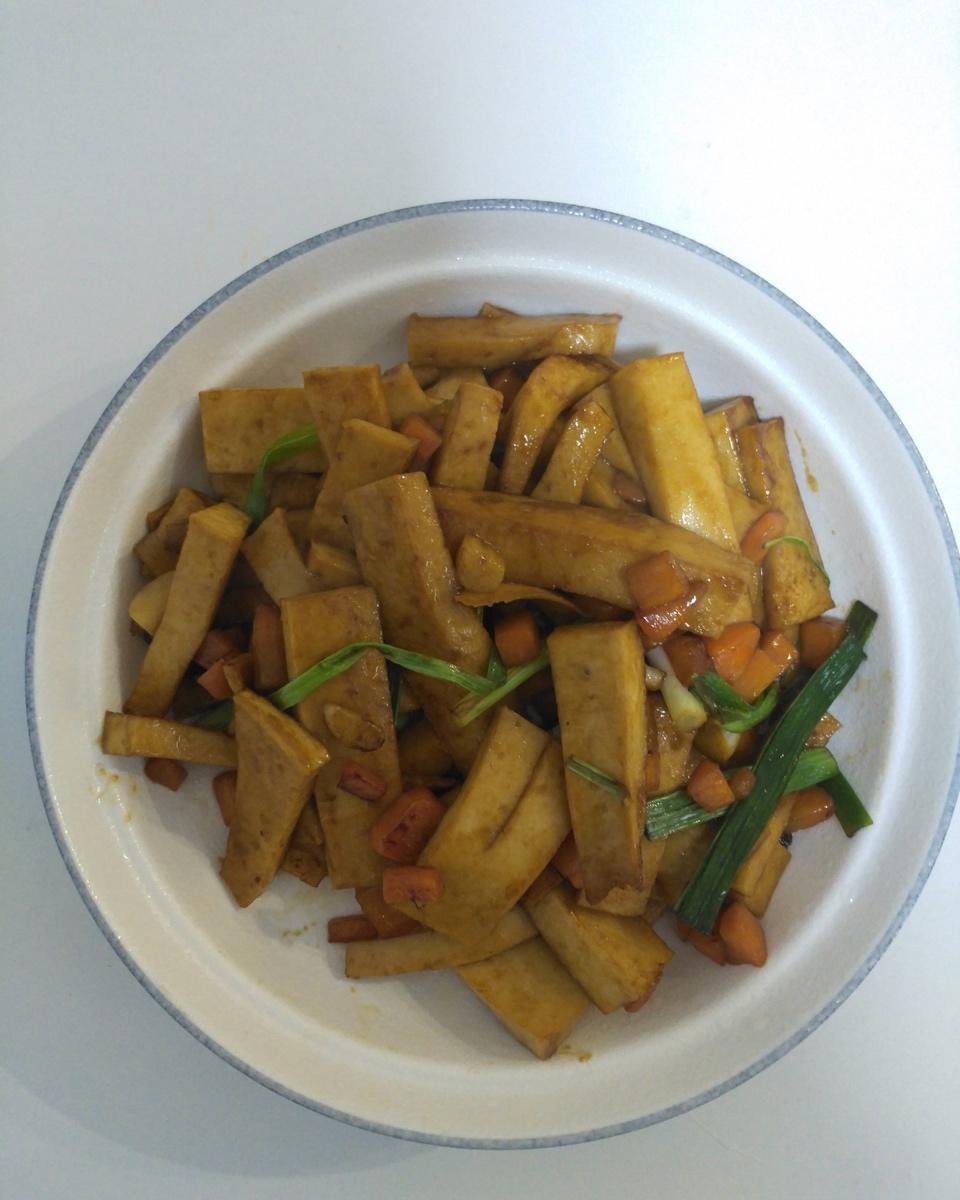 干锅千叶豆腐，千页豆腐