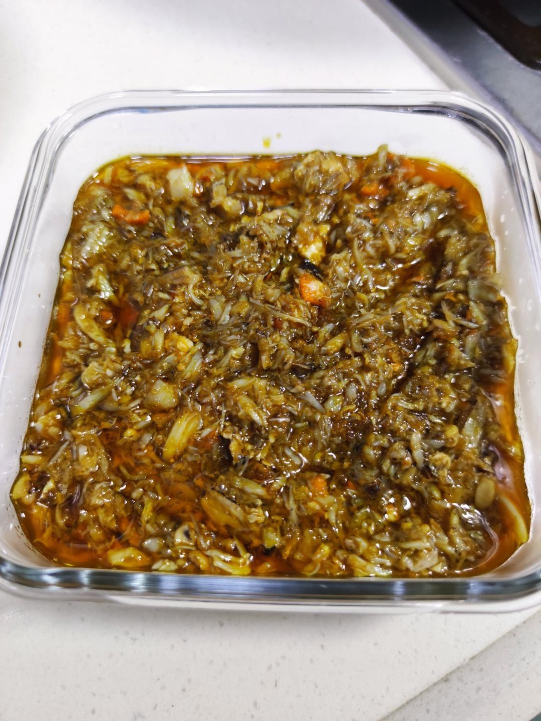 秃黄油--蟹菜极品