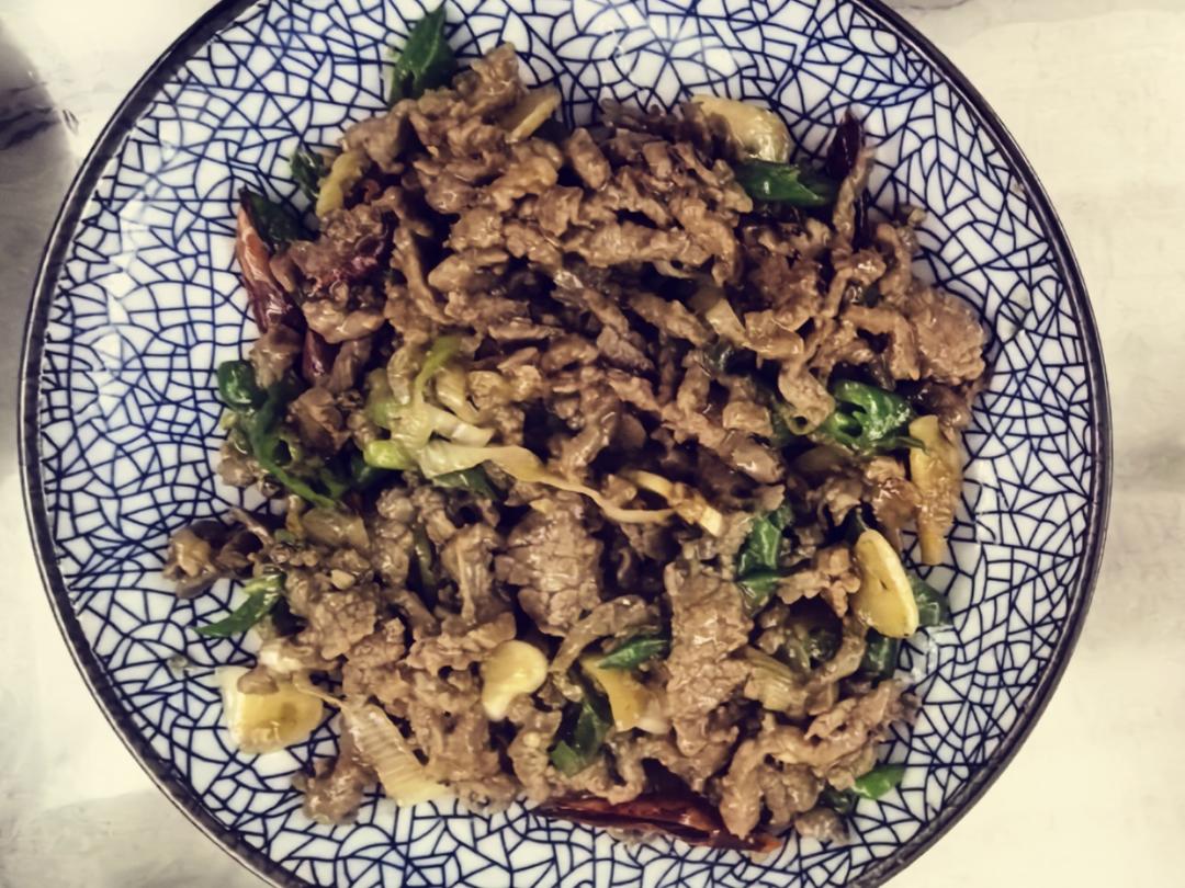 小炒牛肉丝