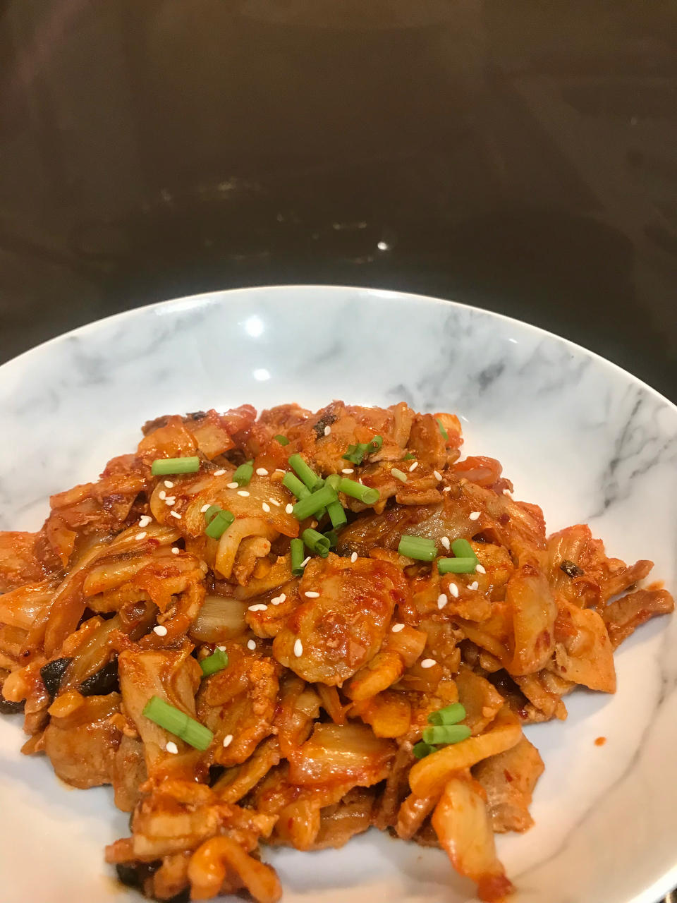 秘制泡菜炒五花肉