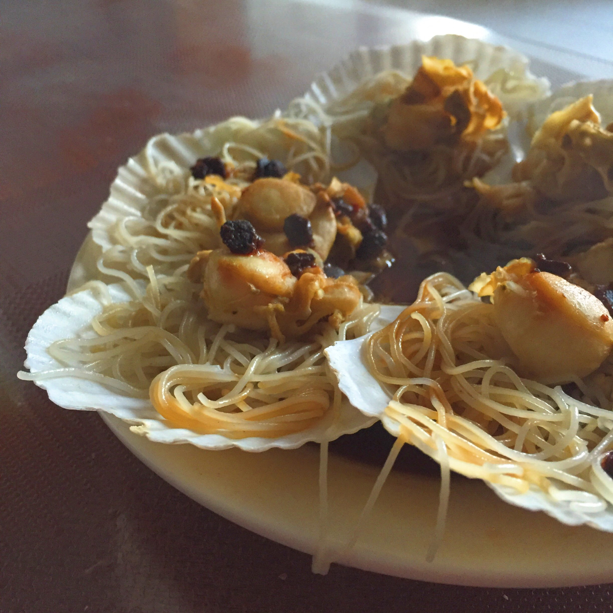 蒜蓉粉丝蒸扇贝