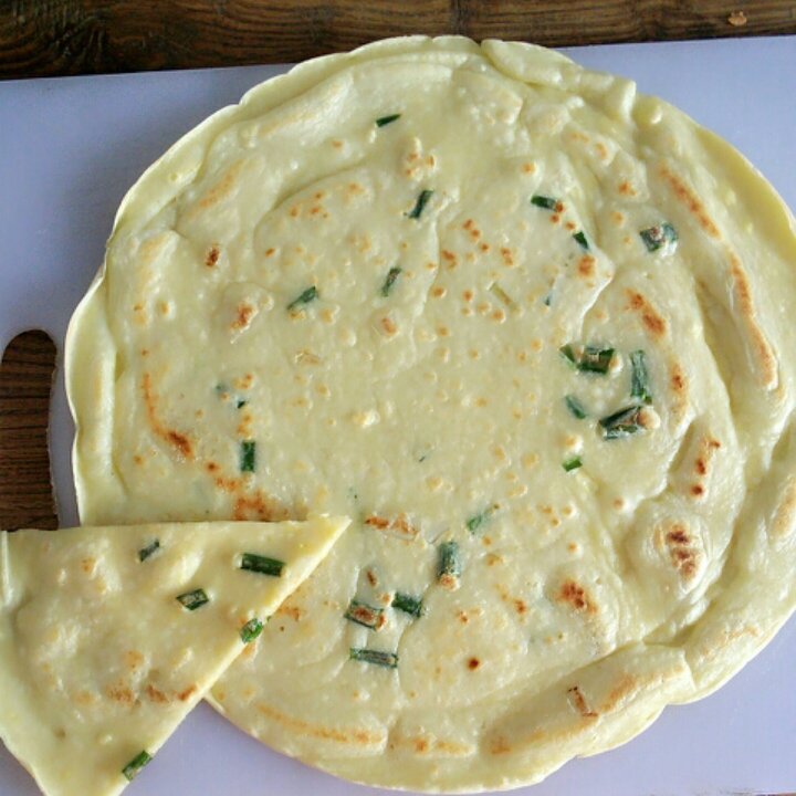 香葱鸡蛋饼