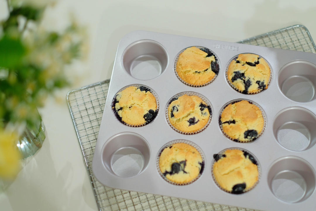 好吃快手/爆浆蓝莓玛芬