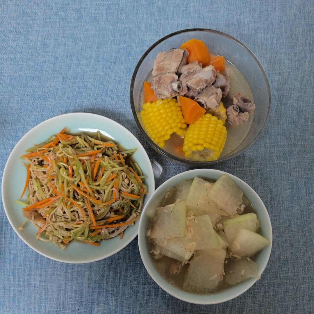 凉拌金针菇