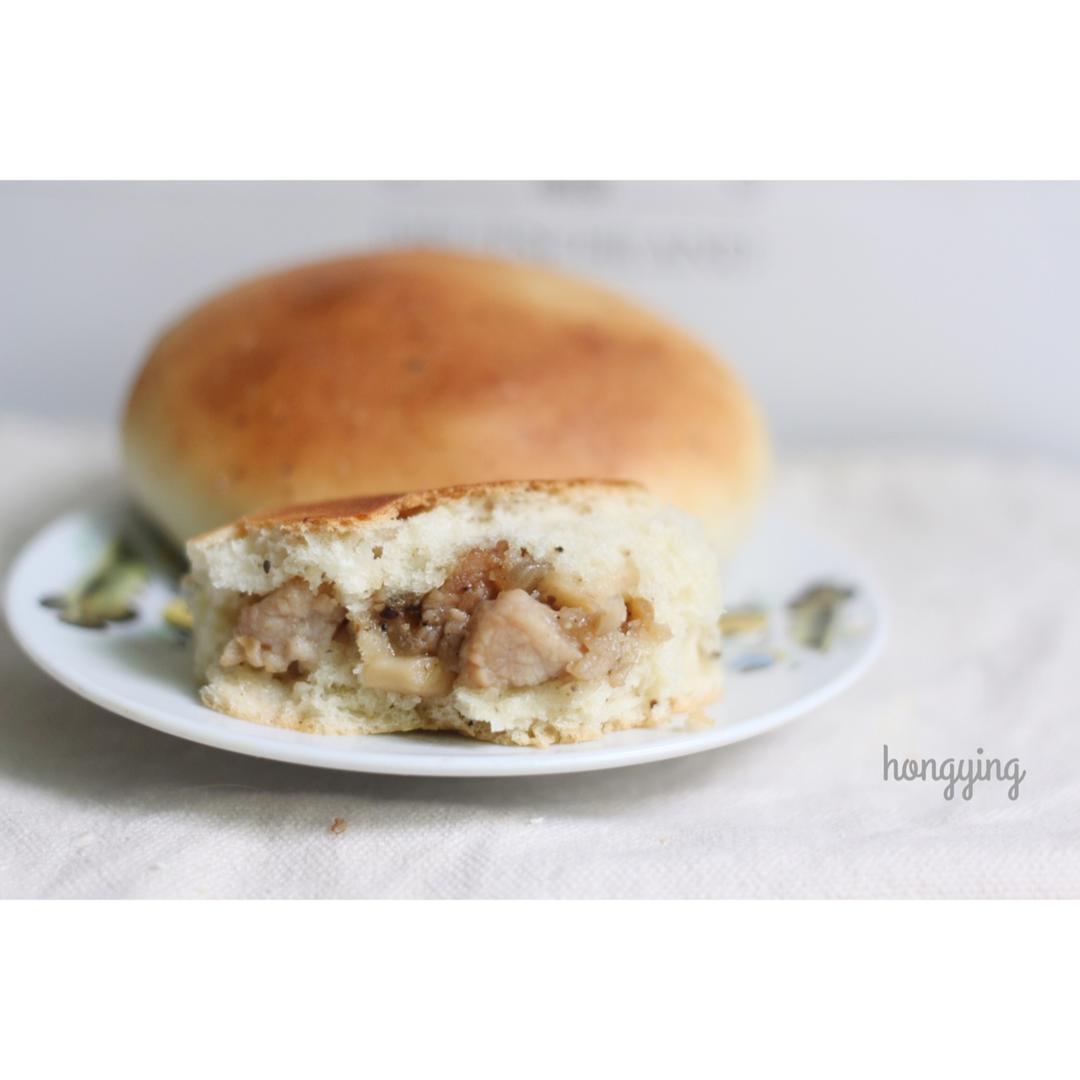 黑胡椒猪肉包
