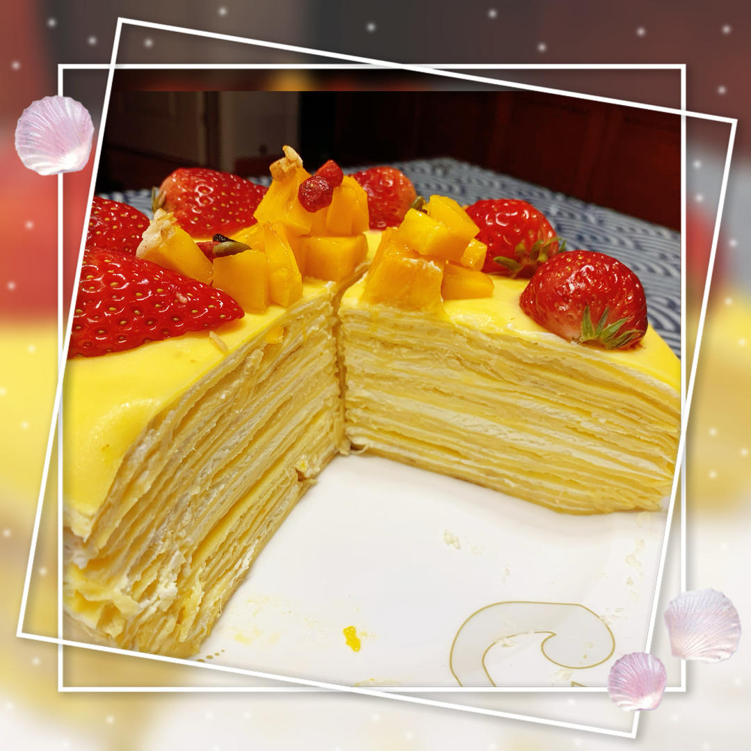 榴莲千层（超软糯蛋皮配方٩( ᐛ )و