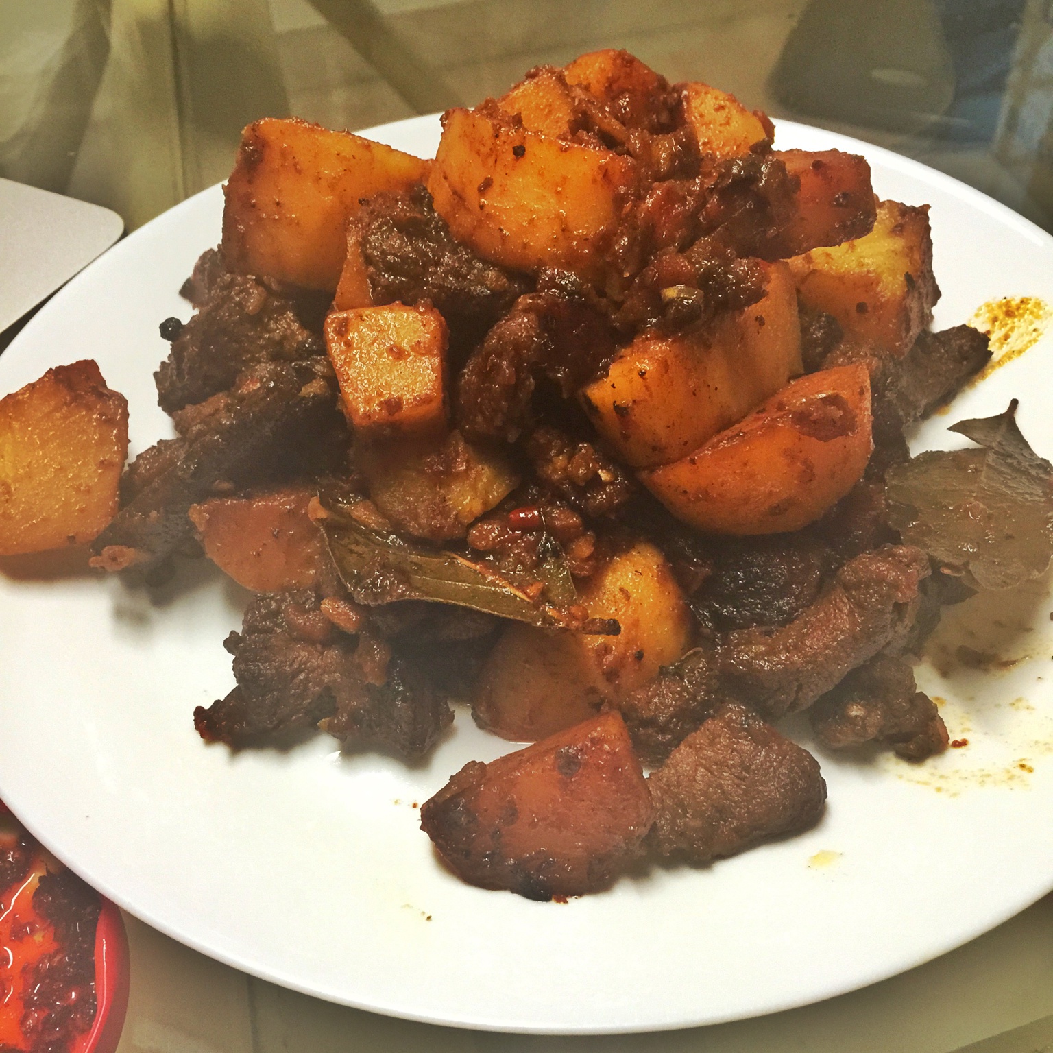 胡萝卜土豆烧牛腩