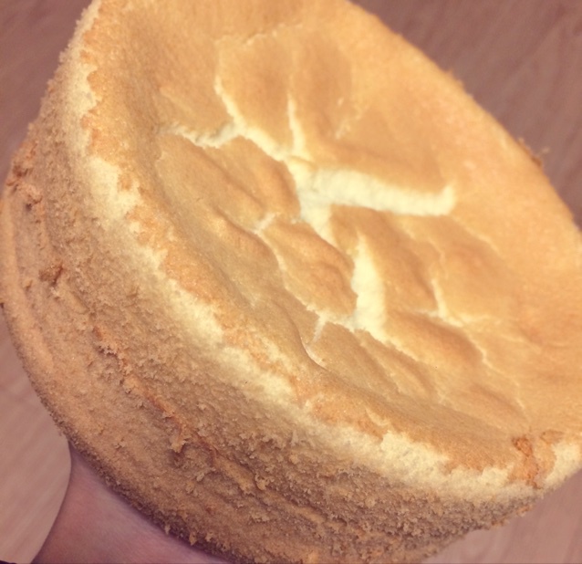 超简单完美戚风蛋糕（6寸2蛋）附打发、翻拌、脱模视频