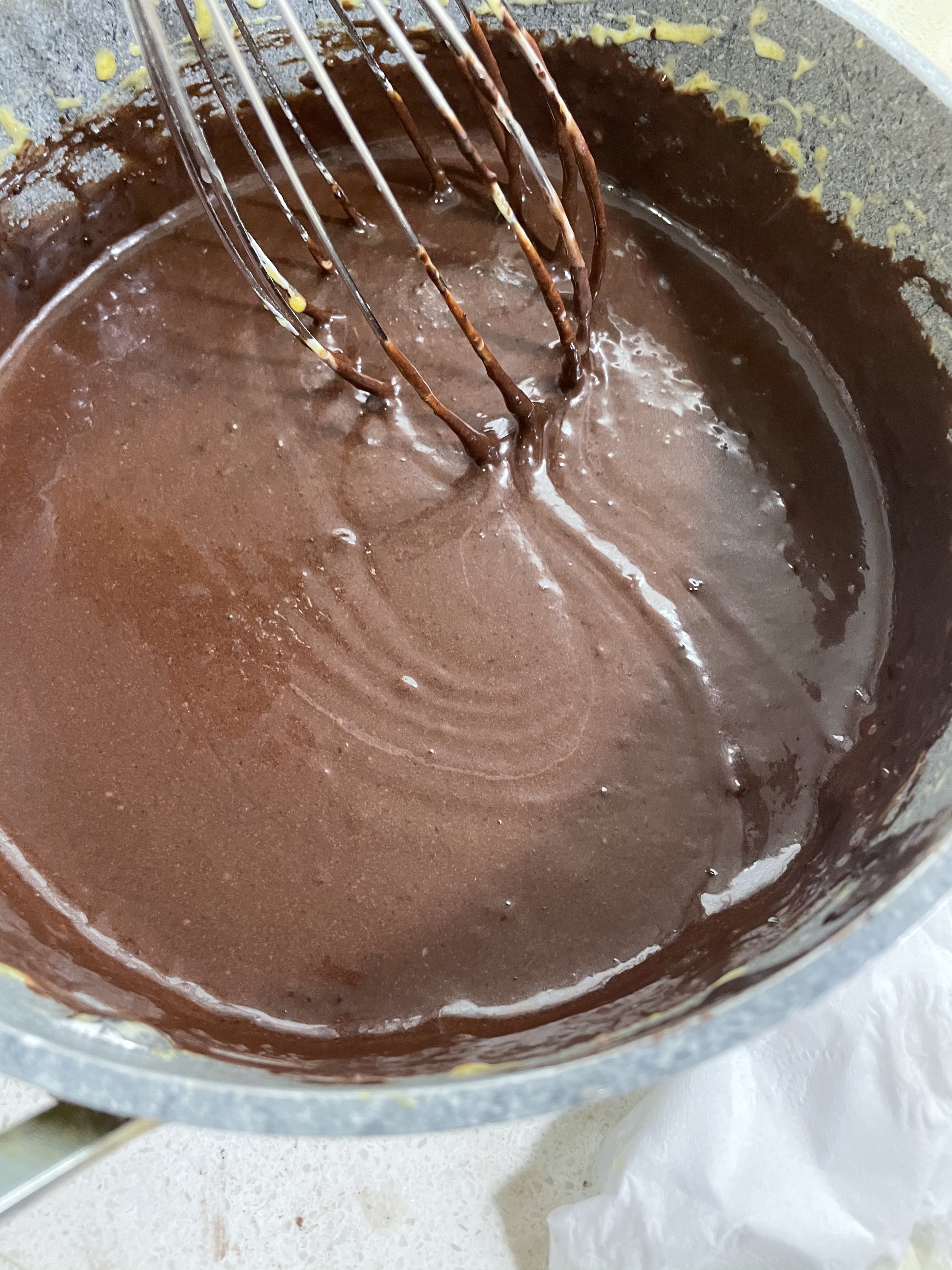 奶香味浓浓的巧克力蛋糕的做法 步骤8