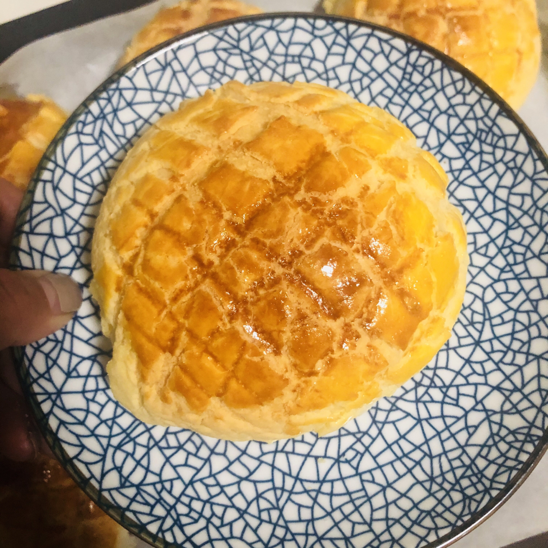 香酥柔软的港式菠萝包