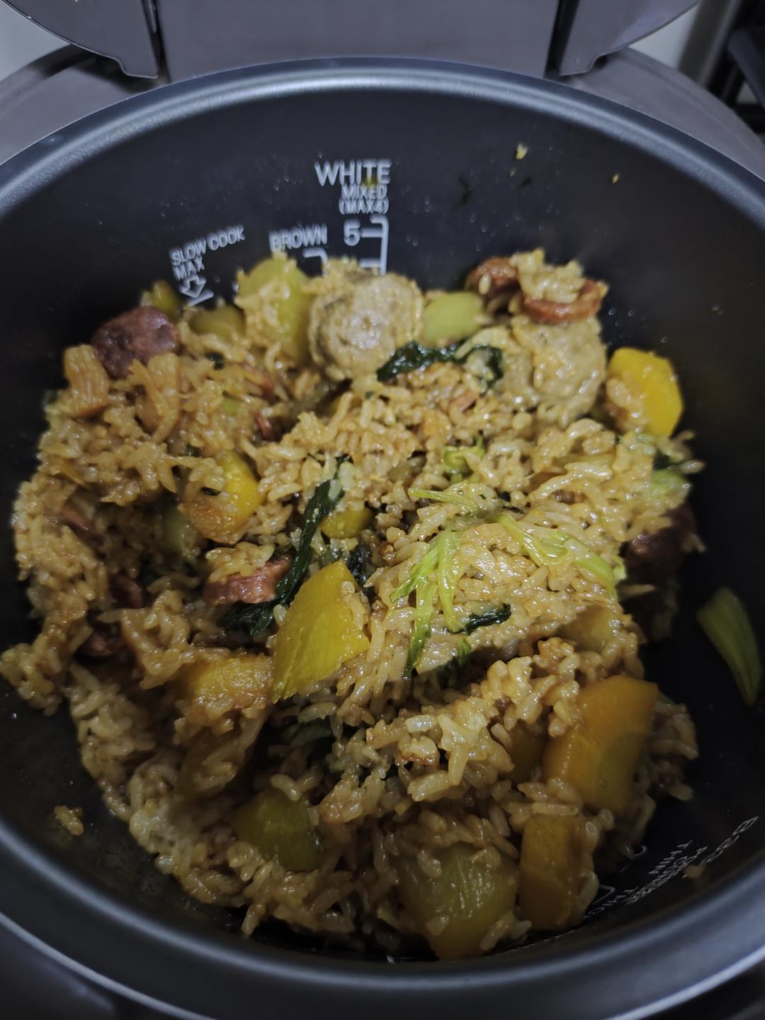 土豆焖饭（电饭锅版）