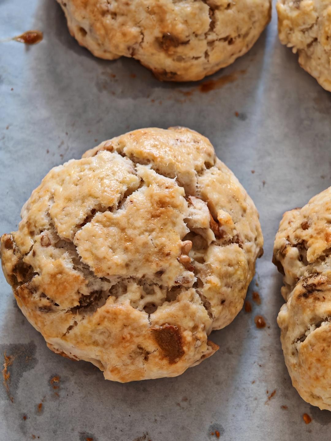 日式核桃司康--目前做过最好吃的方子