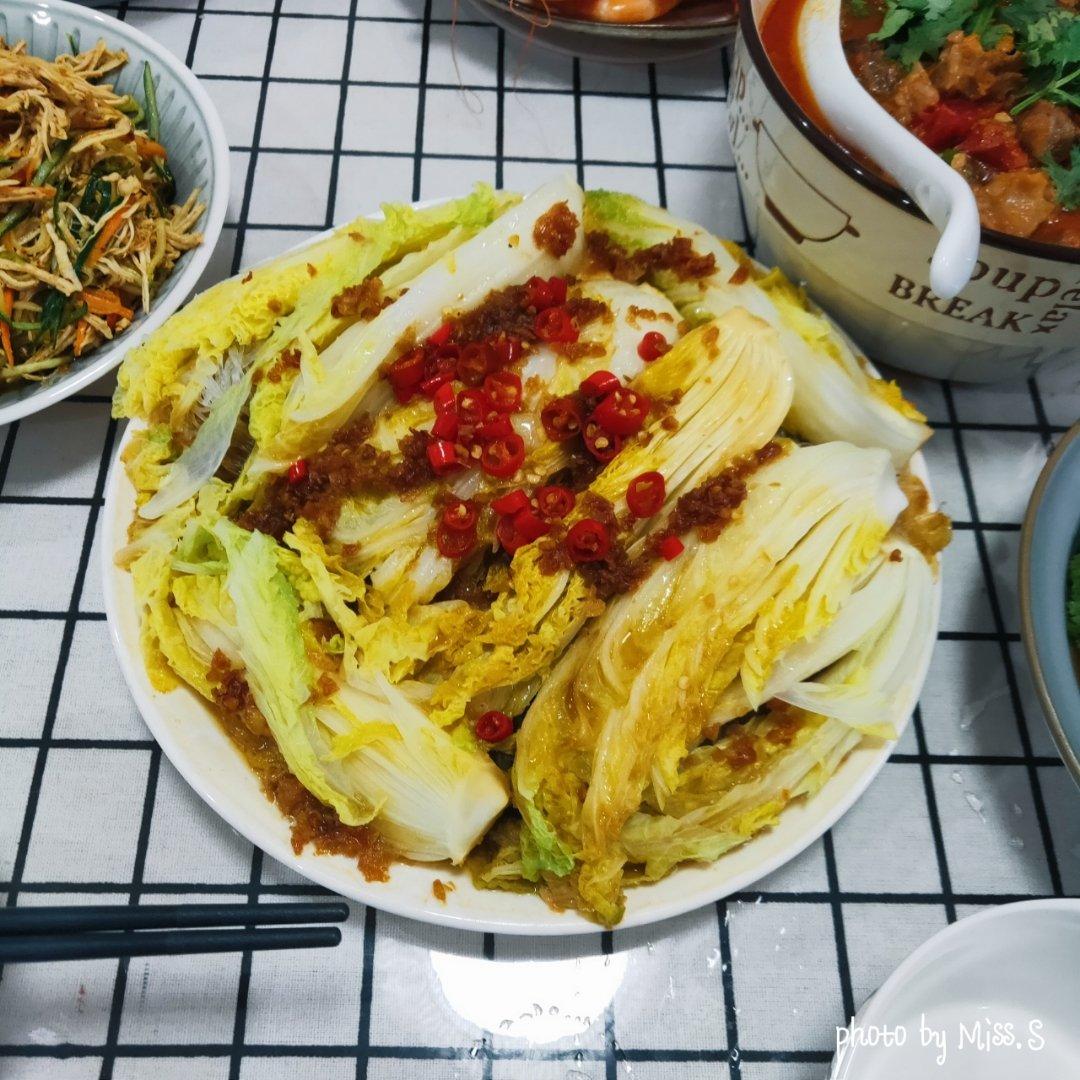 蒜蓉粉丝娃娃菜