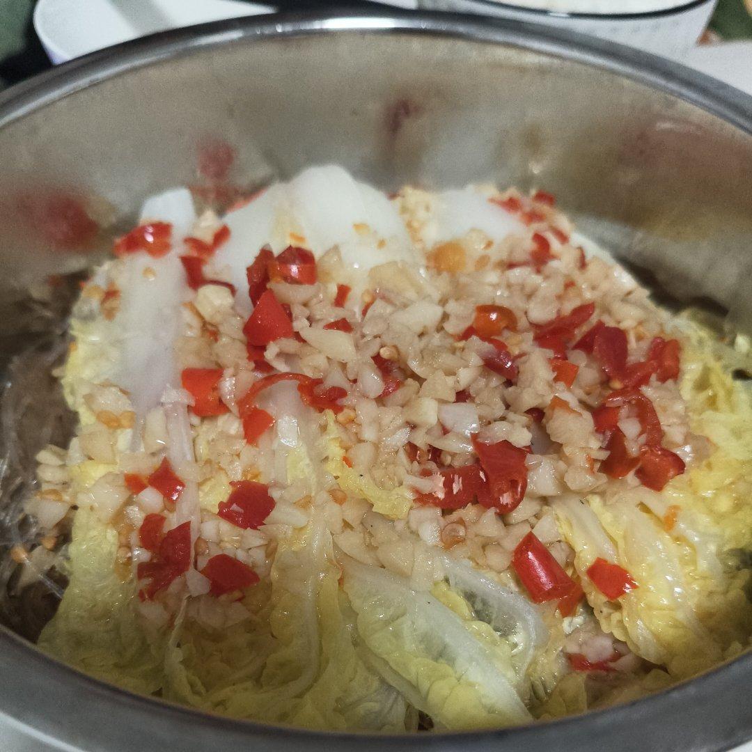 蒜蓉粉丝娃娃菜