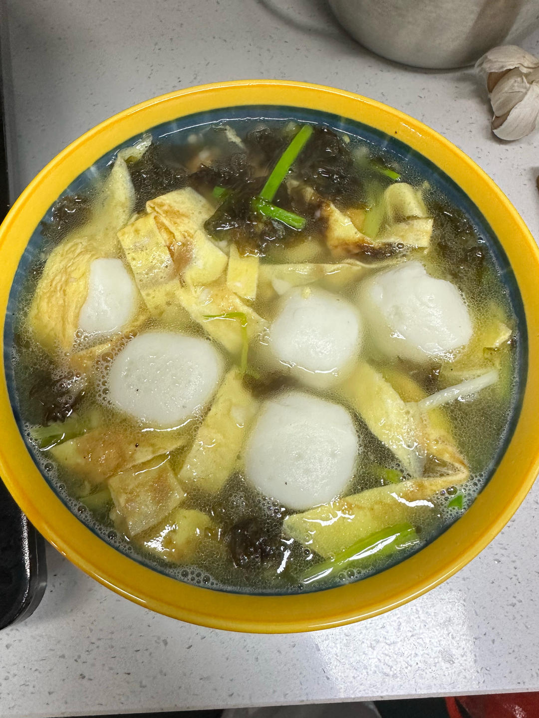 紫菜鱼丸汤