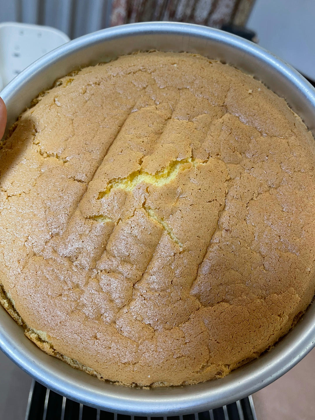 烤箱做蛋糕（戚风蛋糕的做法）