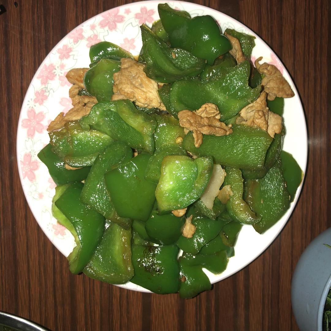 青椒炒肉