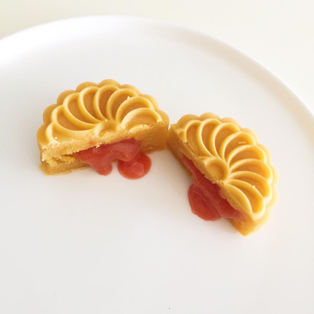 桃山皮—蛋黄莲蓉月饼