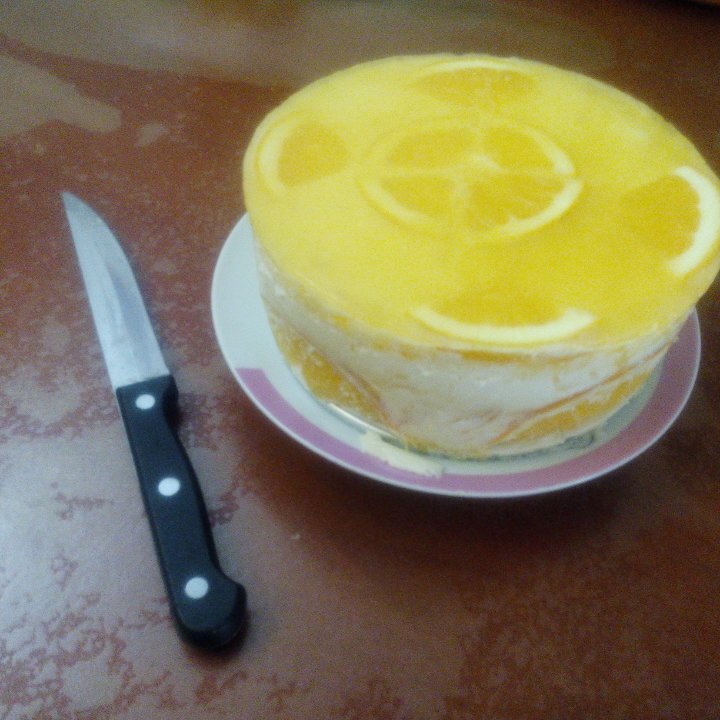 香橙纯酸奶慕斯