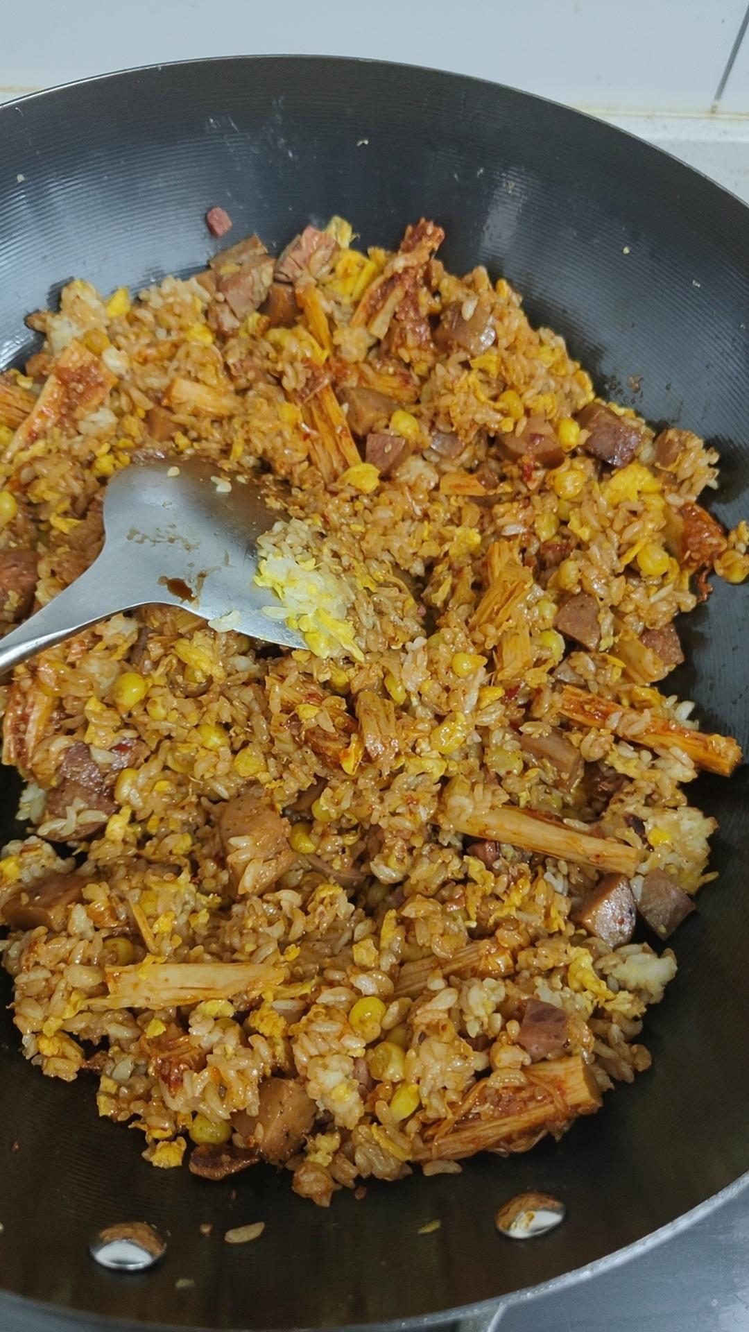 好吃到舔盘子的酱油炒饭‼️-秒杀外卖😋