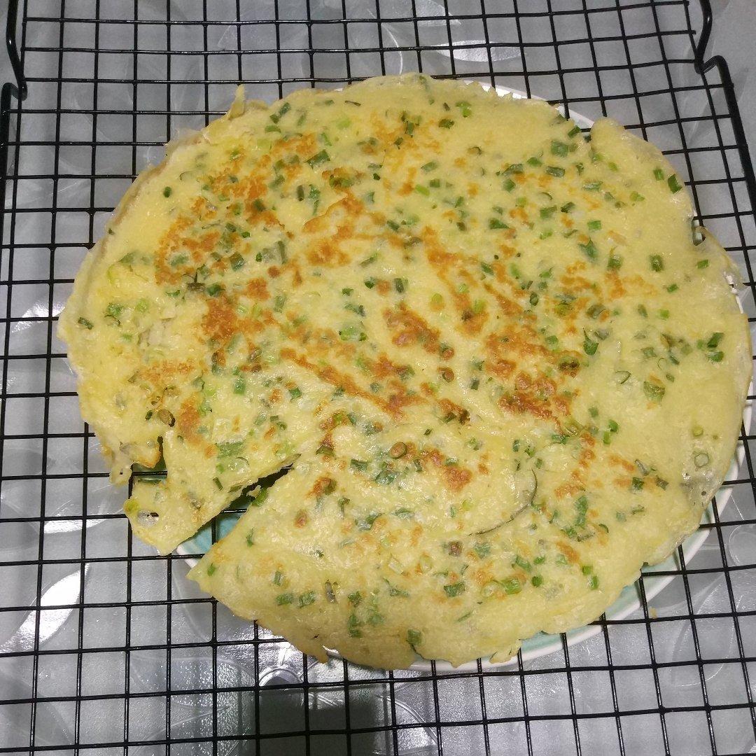 快速早餐鸡蛋葱花饼