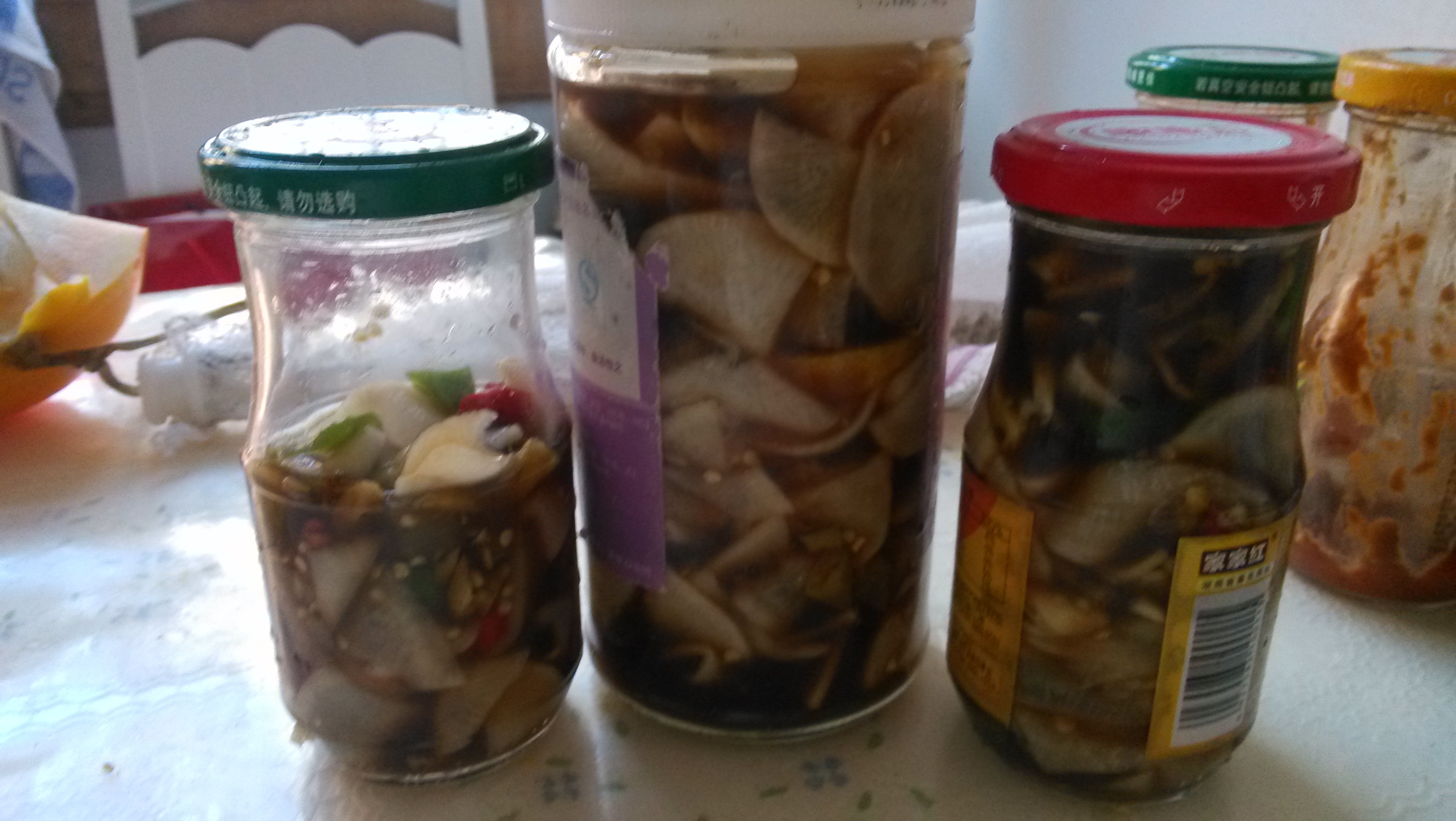 腌酸辣萝卜