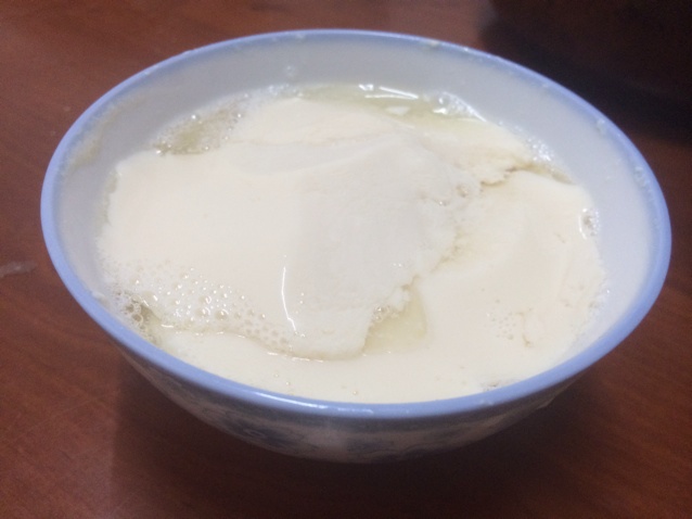 自家製豆腐花