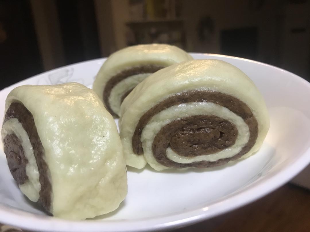 双色刀切馒头