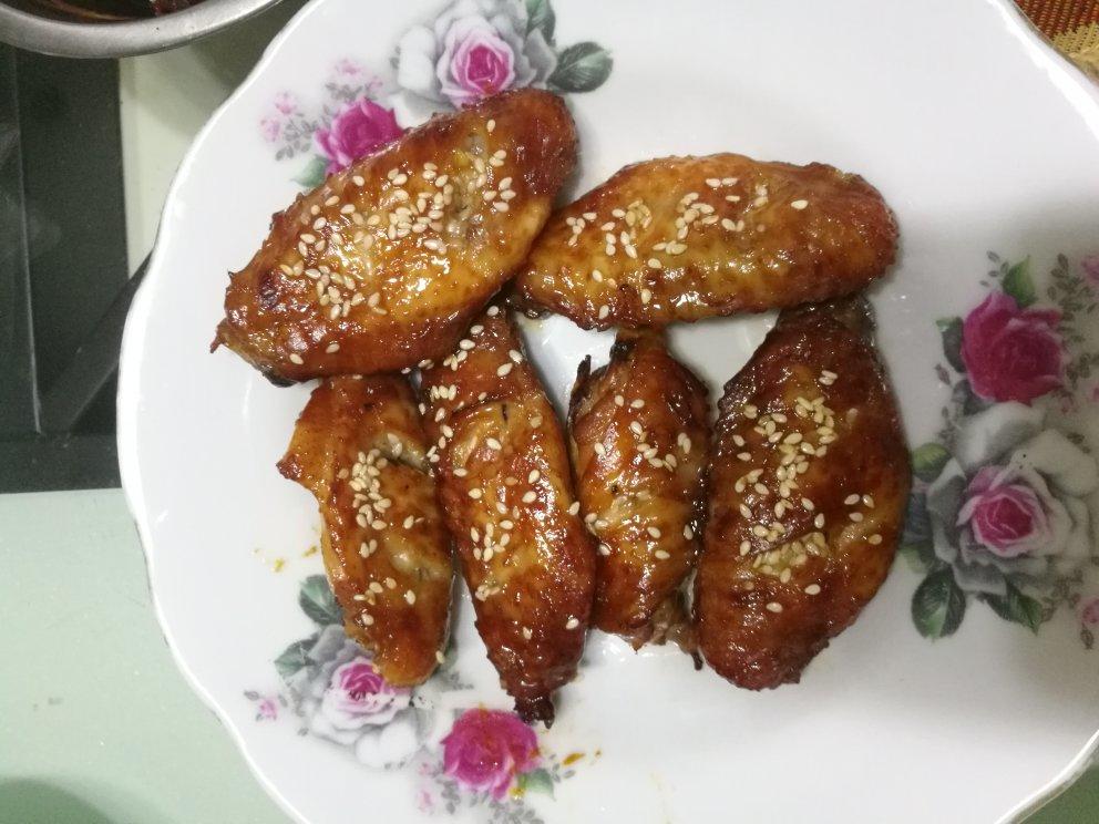 蜜汁鸡翅（烤箱）