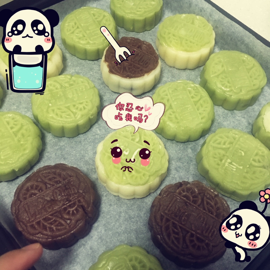 《Tinrry下午茶》冰皮月饼（奶黄馅）