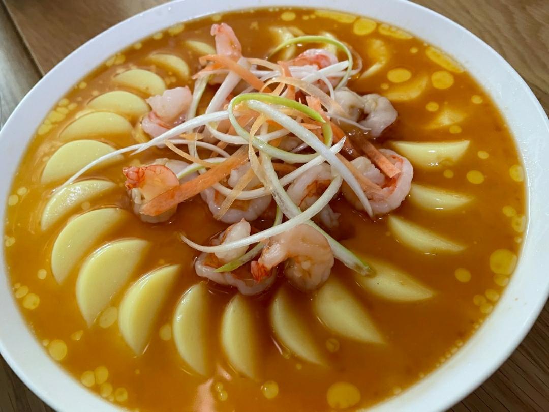 🌸年夜菜（蒸蒸日上）虾仁玉子豆腐蒸蛋🍮