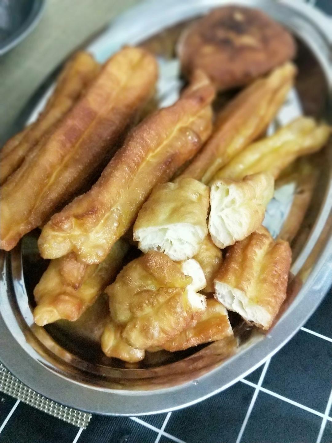 超简单自发粉版油条 松软劲道