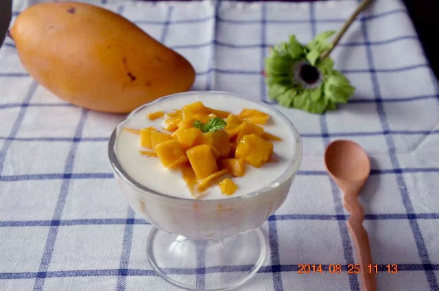 超级懒人芒果酸奶