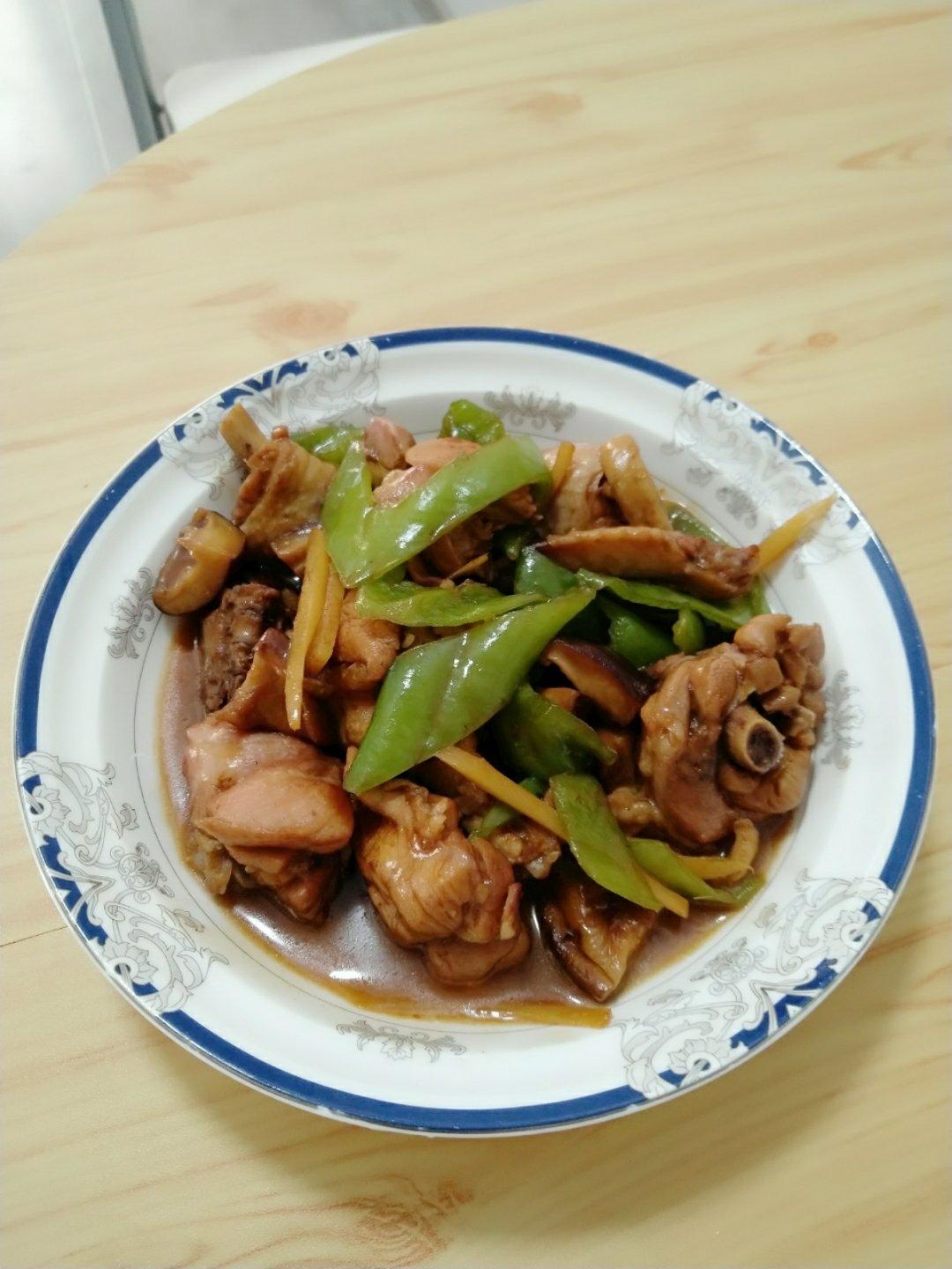 蚝油香菇鸡翅