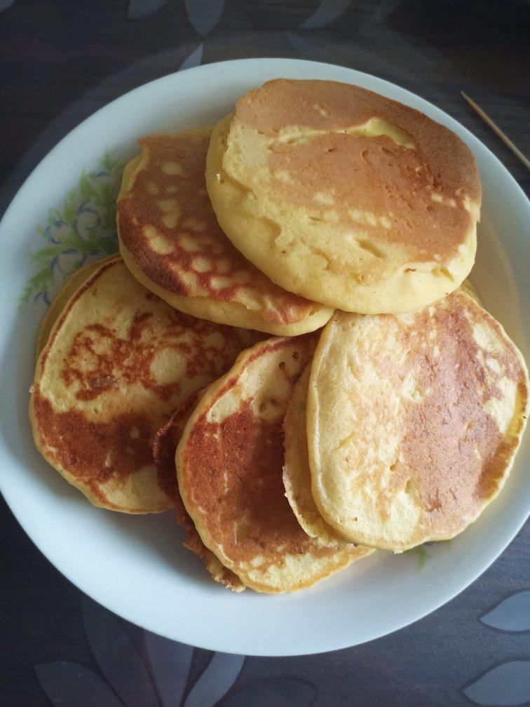 奶香玉米面饼