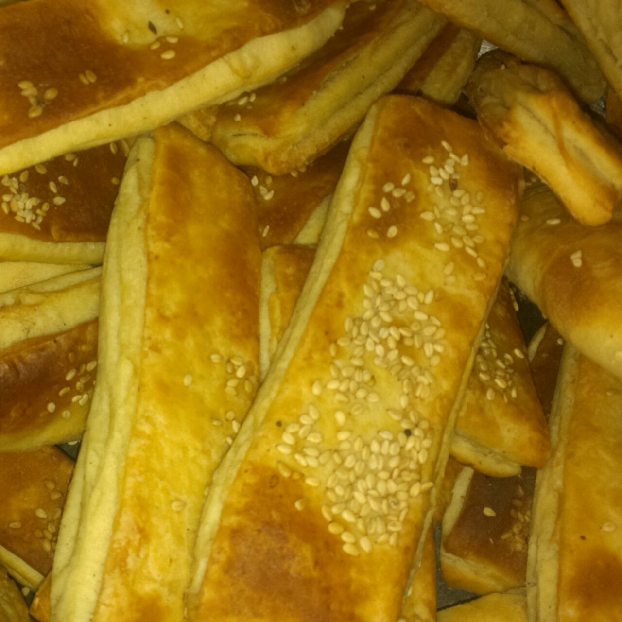 椒盐发面千层饼