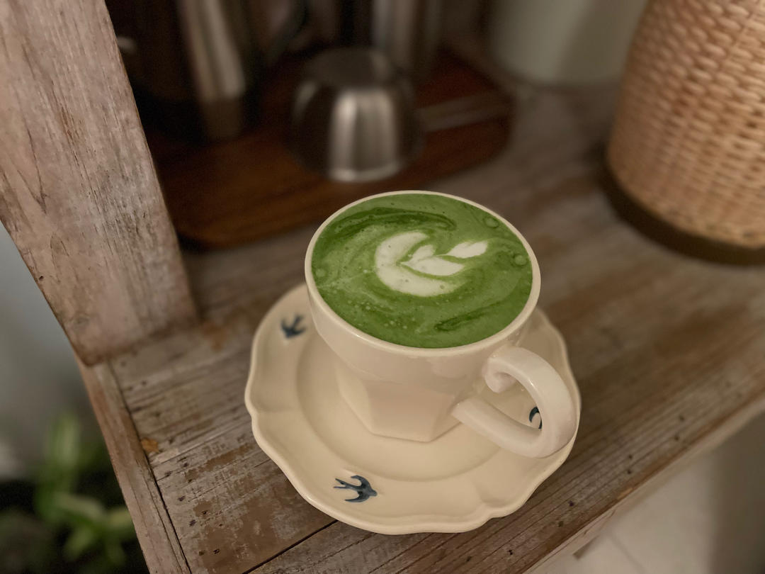 星爸爸热饮系列2⃣️抹茶拿铁🍵