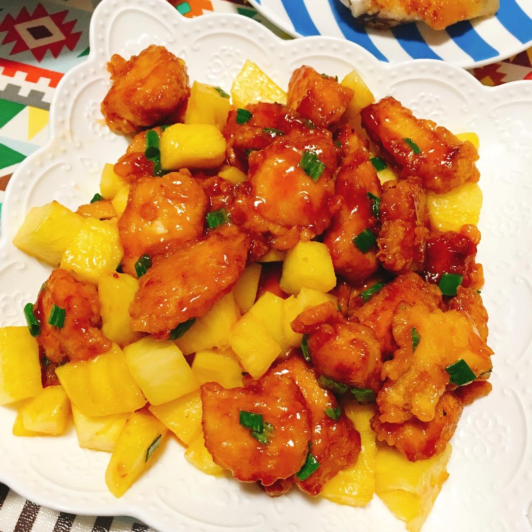 minioneone做的糖醋菠萝鸡块