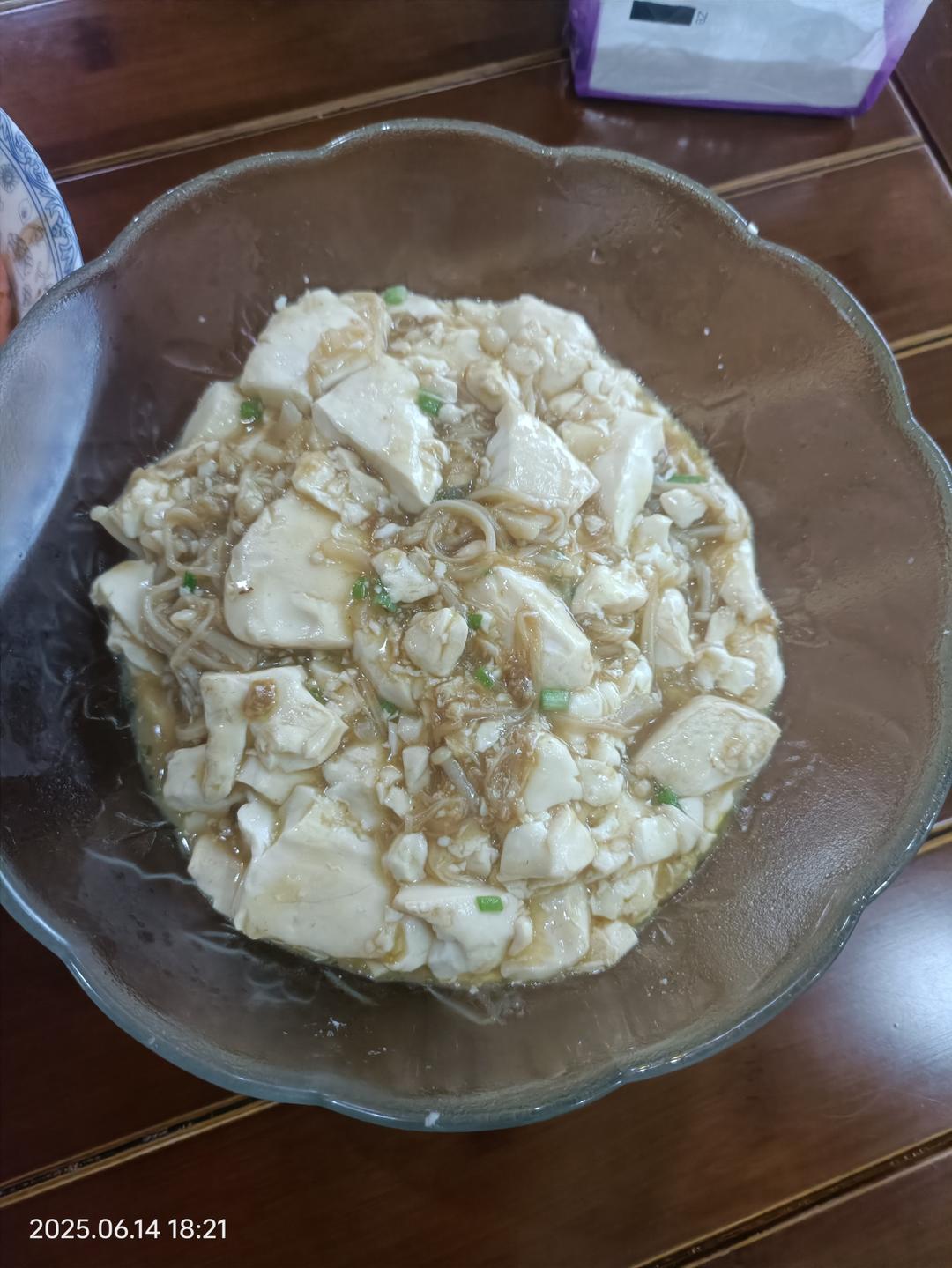 超级下饭菜--金针菇日本豆腐