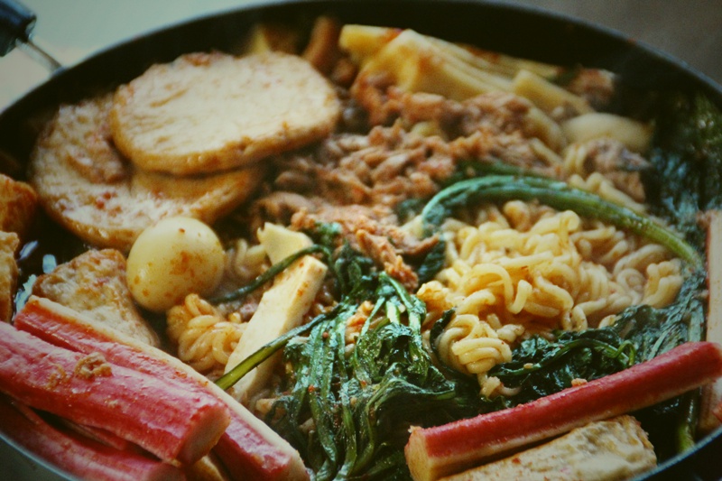 韩式芝士部队锅