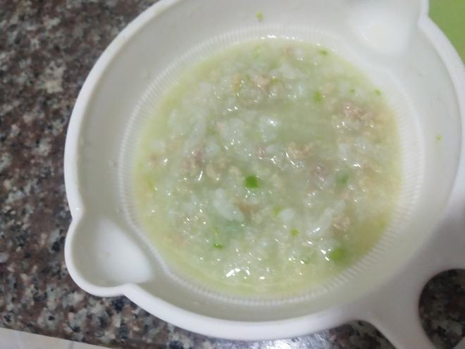 宝宝辅食-豌豆瘦肉粥(8月+)的做法