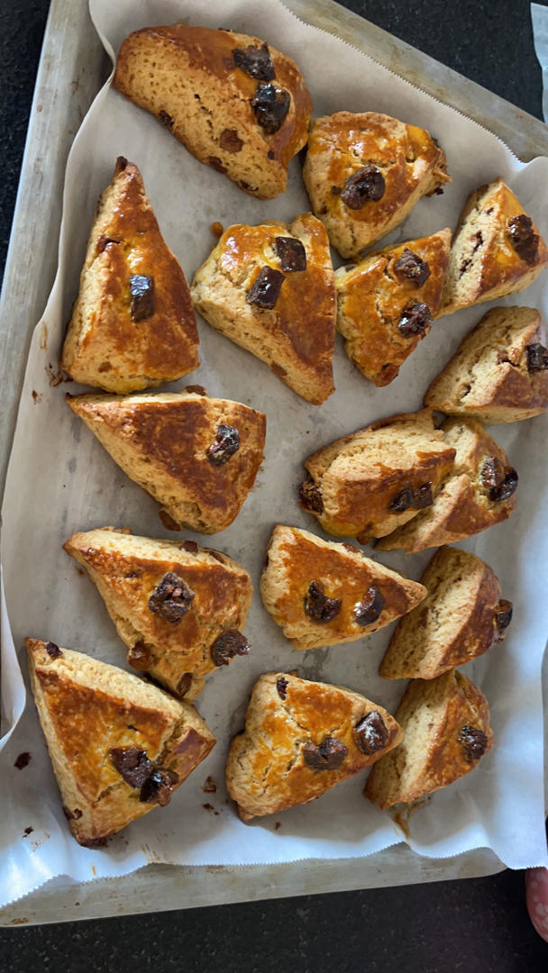 完胜星巴克的超美味酥脆司康 super easy crunched scone